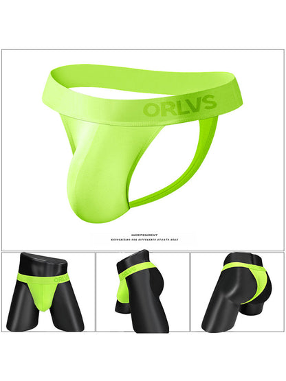 2 Pack Men's Large Pouch Enhancing Modal Breathable Thong