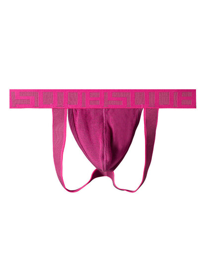 Men's Ribbed Jockstrap Underwear Athletic Supporters