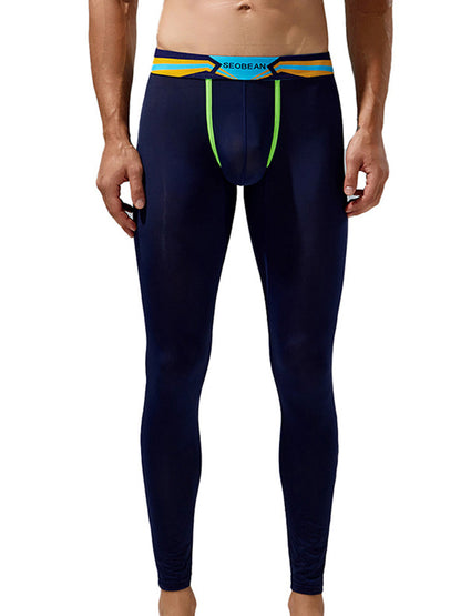 Men's Sexy Sport Long Johns With Large Pouch