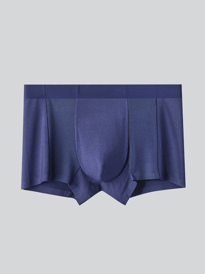 2 Pack Men's Breathable Seamless Modal Trunks
