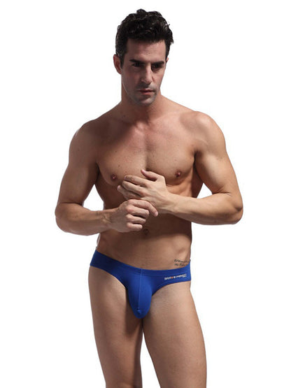 Men's Comfortable Cotton Large Pouch Sports Bikini
