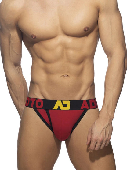 2 Pack Men's Sexy Comfortable U-convex Three-dimensional Pouch Fashion Bikini