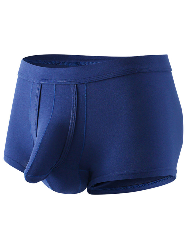 Sexy Separated Ball Pouch Trunks For Men