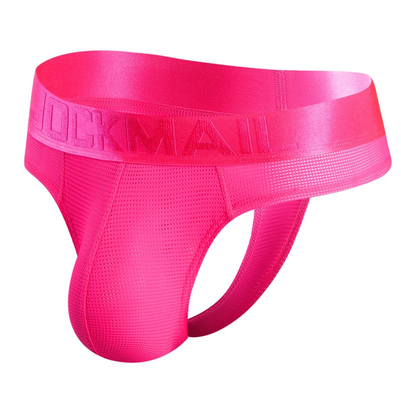 Men's Sexy Fluorescent Mesh Bikini