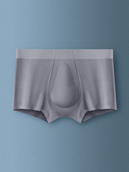 Men's Seamless Trunks with Organic Latex Support Cup