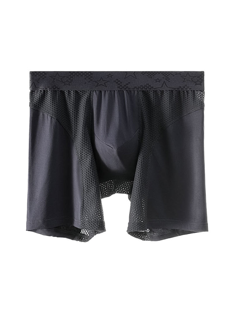 Breathable Antibacterial Mesh Boxers Briefs