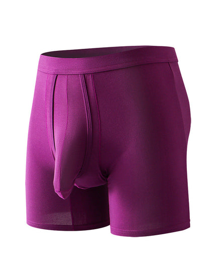 Sexy Separated Ball Pouch Boxer Briefs For Men