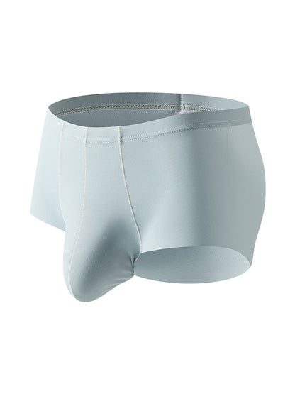 3 Pack Men's Contoured Pouch Seamless Trunks