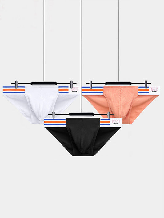 2 Pack Men's Breathable Low Rise Sexy Briefs