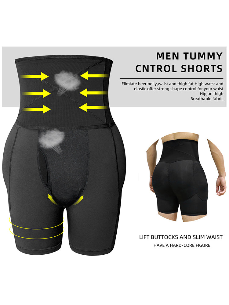 Men's Plus Size Enhancing Underwear Butt Lift Shaperwear