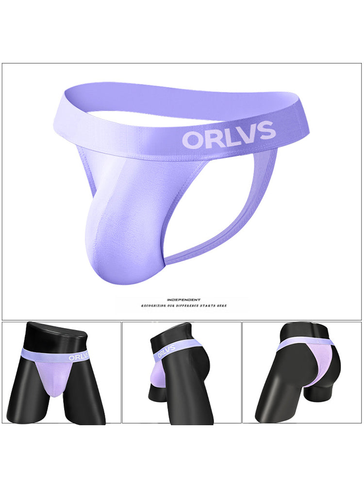 2 Pack Men's Large Pouch Enhancing Modal Breathable Thong