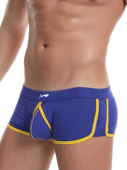 3 Pack Men's Modal U-convex Large Pouch Arrow Pants Breathable Boxer Briefs