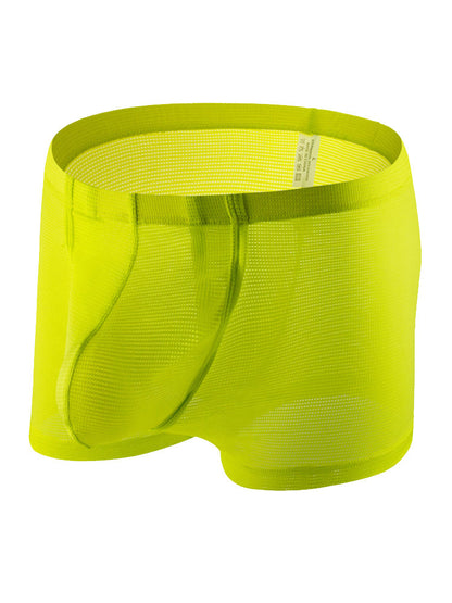 Men's Big Pouch U-convex Trunks with Fly