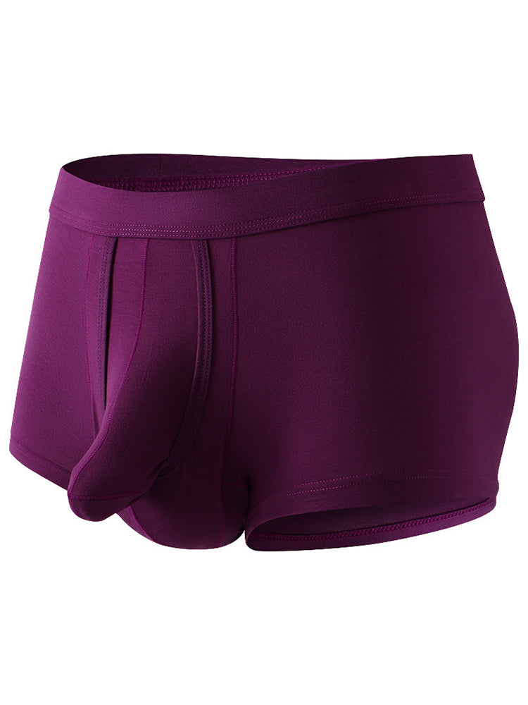 Sexy Separated Ball Pouch Trunks For Men