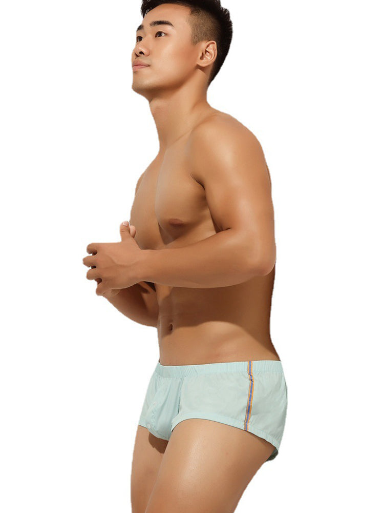 Men's Breathable Trunks with Button Fly
