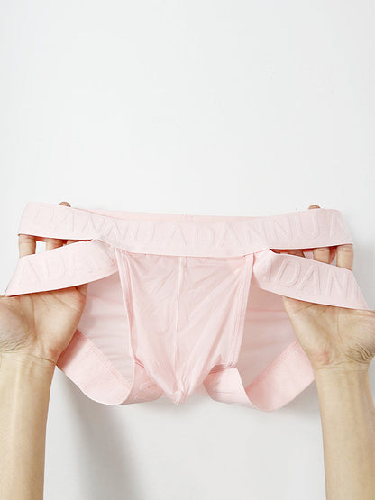 Men's Sheer Double Strap Sexy Bikini