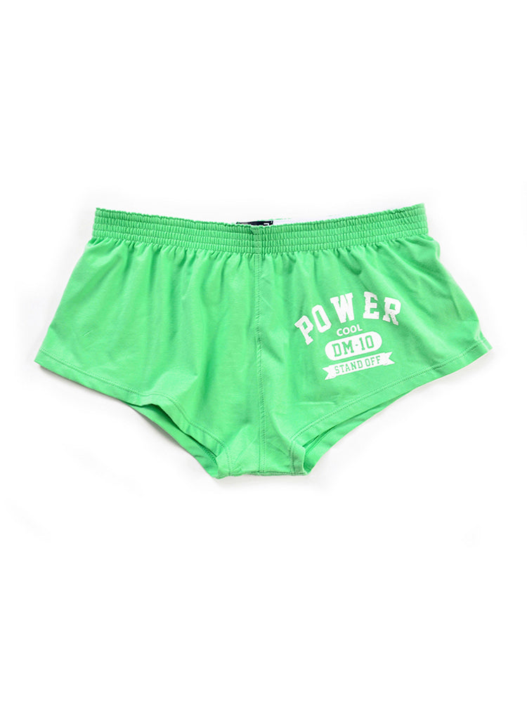 Men's DM Printed Lettering Low Waist Sexy Cotton Boxer Shorts