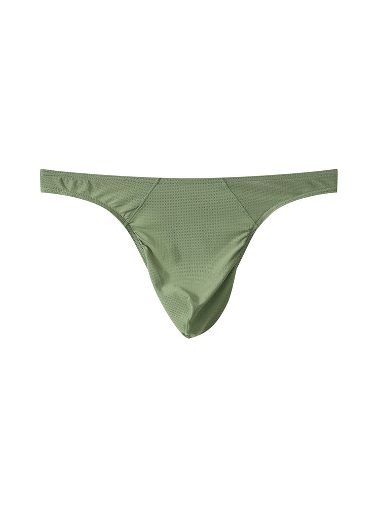 3-pack Men's Low Waist Sexy Mesh Thong