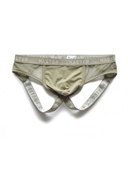 Men's Low-Rise Sexy Double Strap Jockstrap