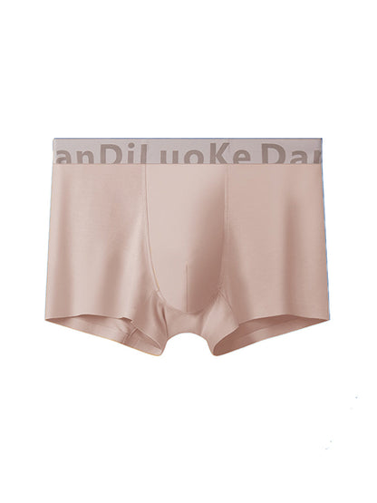 3 Pack Men's Antibacterial Seamless Boxer Briefs