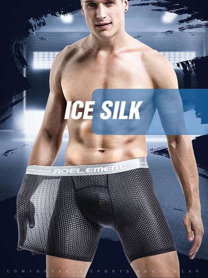 3 Pack Men's Breathable Boxers Briefs
