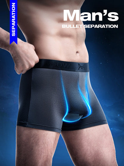 Breathable U Convex Pouch Trunks for Men
