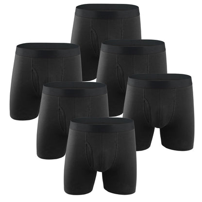 Multi-pack Men's Prevent Thighs Chafing Boxer Briefs