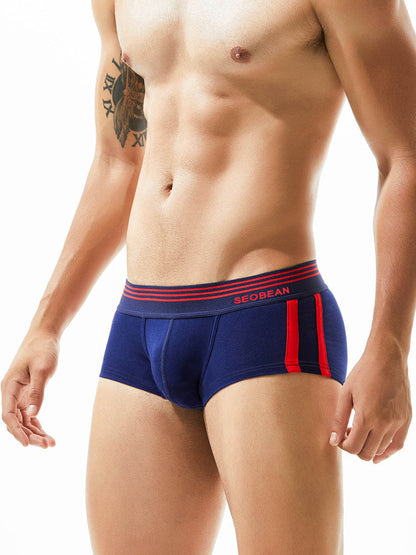 Men's Low-rise Separate Pouch Trunks