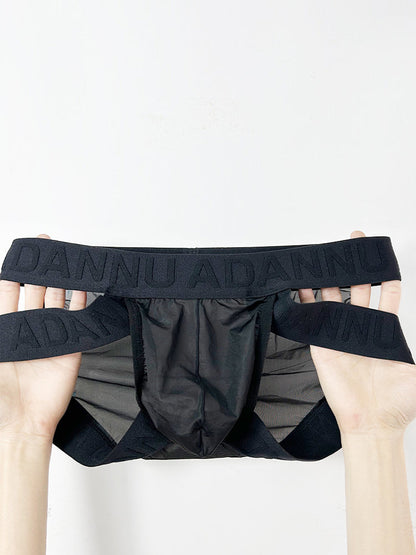 Men's Sheer Double Strap Sexy Bikini