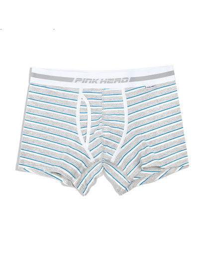 2 Pack European Luxury Brand Personalized Striped Men's Underwear