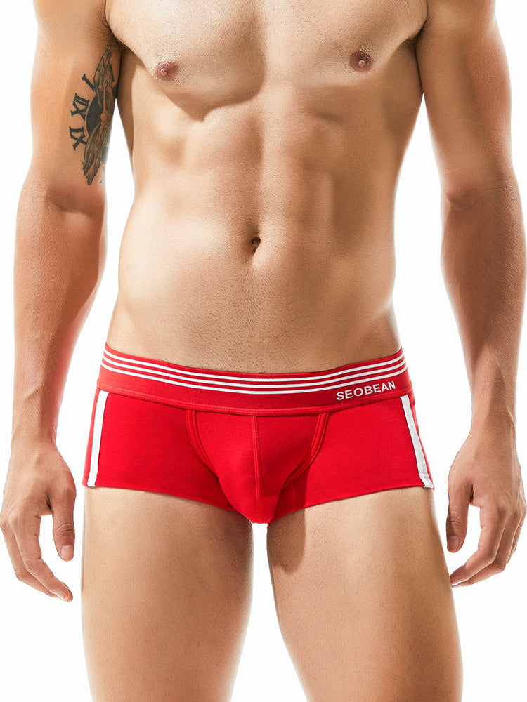 Men's Low-rise Separate Pouch Trunks