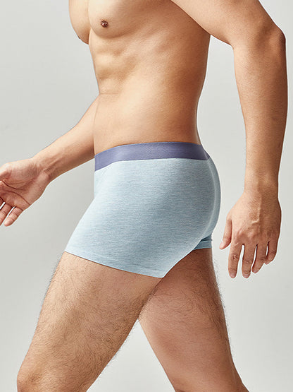 2 Pack Men's U Convex Pouch Trunks