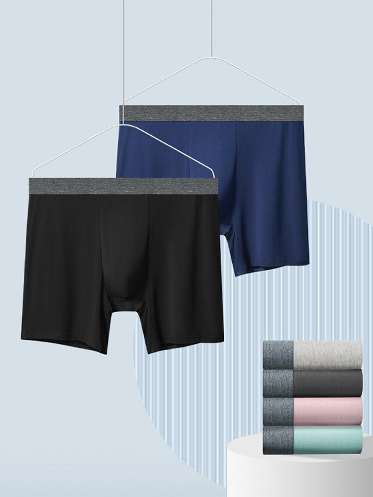 Men's Plus-Size Anti-Chafing Performance Boxer Briefs
