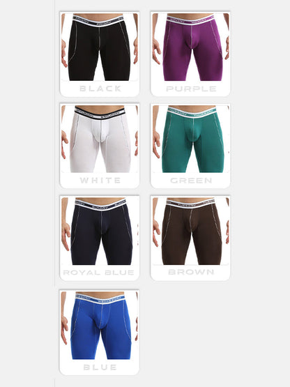 Men's Thermal Pants Bamboo Fiber Casual Thermal Pants