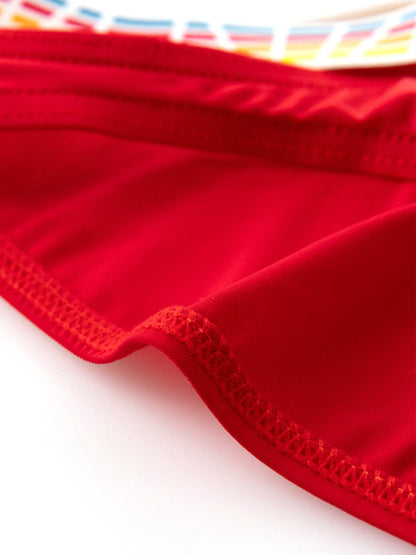 3 Pack Men's Sexy Color-Block Hollow Out Underwear Bikini