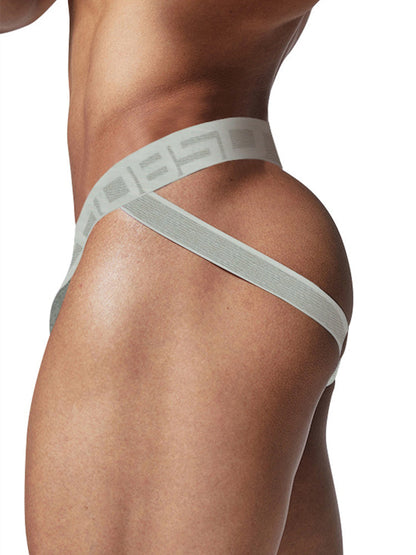 Men's Ribbed Jockstrap Underwear Athletic Supporters
