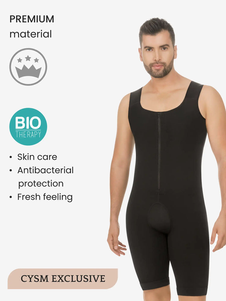 Men's Abdomen Body Shaper Legs Control Bodysuit