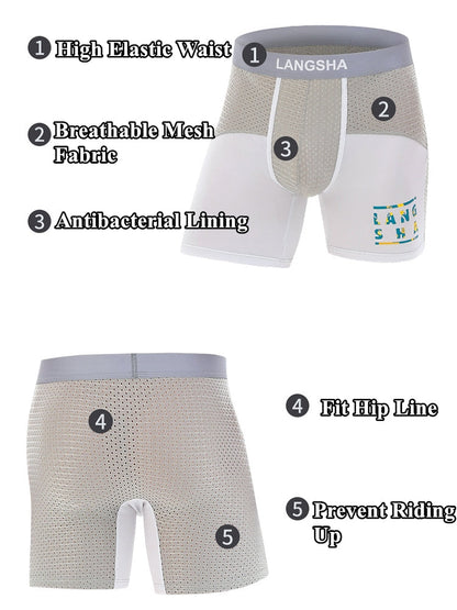 Men's Performance Mesh Boxer Briefs