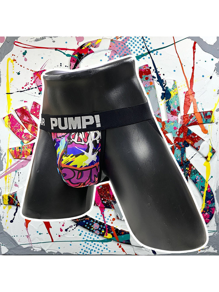 Men's Sexy Graffiti Pouch Thongs
