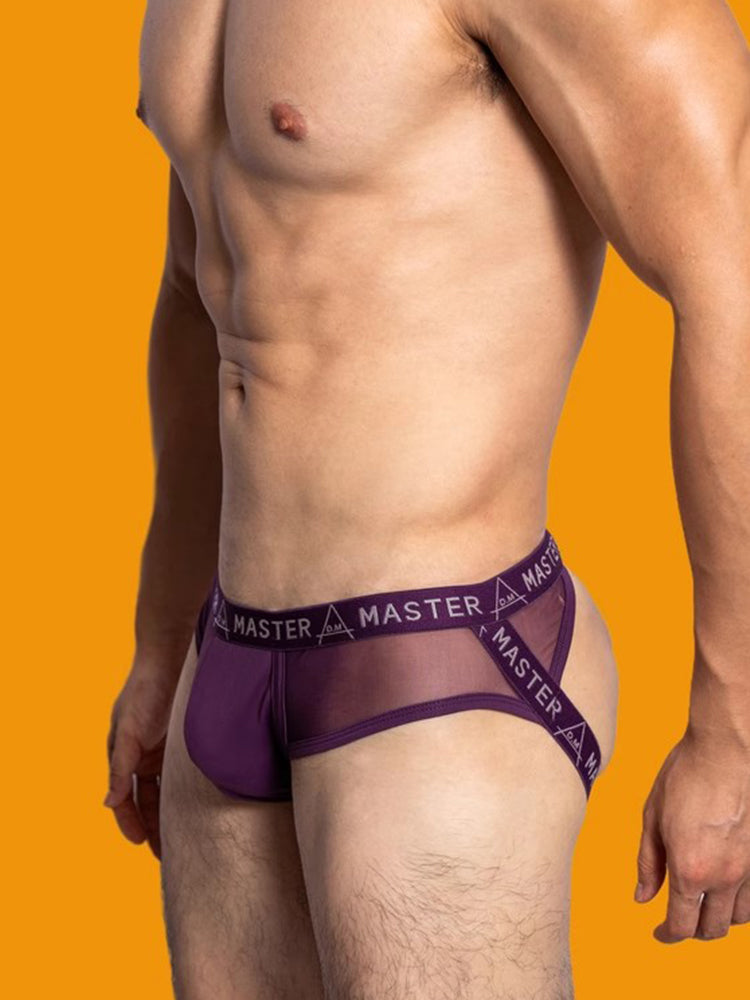 Men's Low-Rise Sexy Double Strap Jockstrap