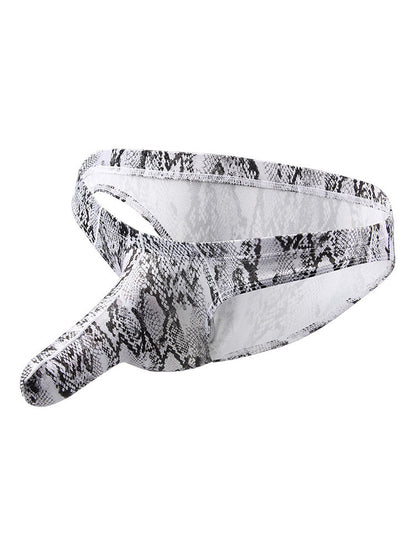 4 Pack Men's Elephant Print Sexy Bikini