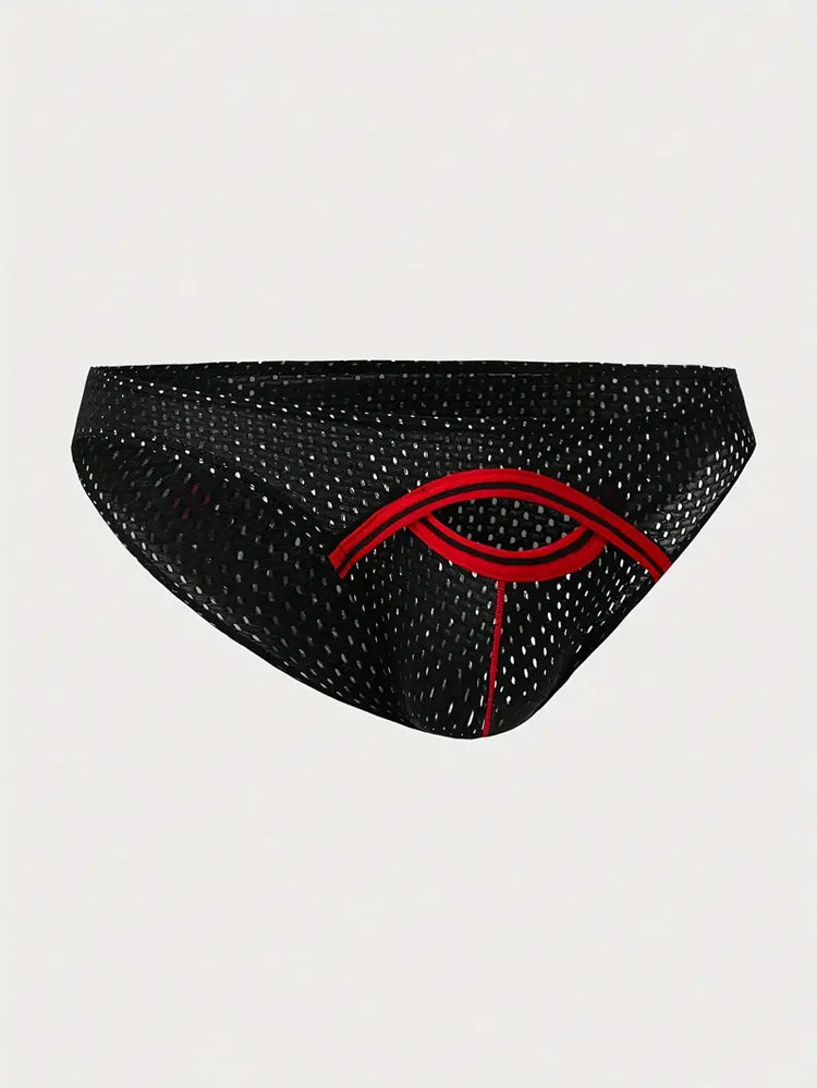 6 Pack Men's Sexy Hollow Out Bikinis