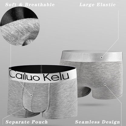 4 Pcs Men's Modal Individual package Boxer Briefs
