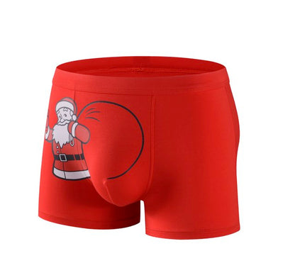 Santa’s Sack Boxer 60s Modal Briefs-The Christmas Boxer Briefs
