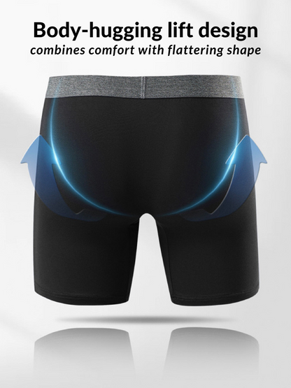 Men's Plus-Size Anti-Chafing Performance Boxer Briefs