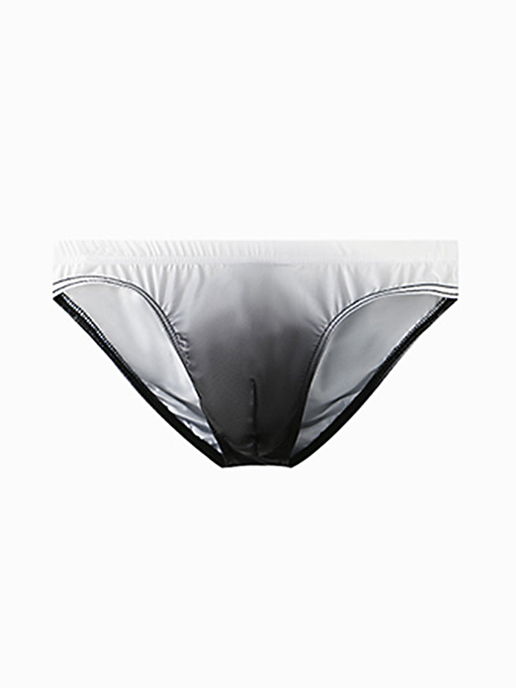 Men's Sensual Silk-Like Loose Gradient Color Bikini