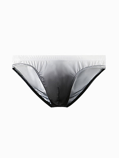 Men's Sensual Silk-Like Loose Gradient Color Bikini