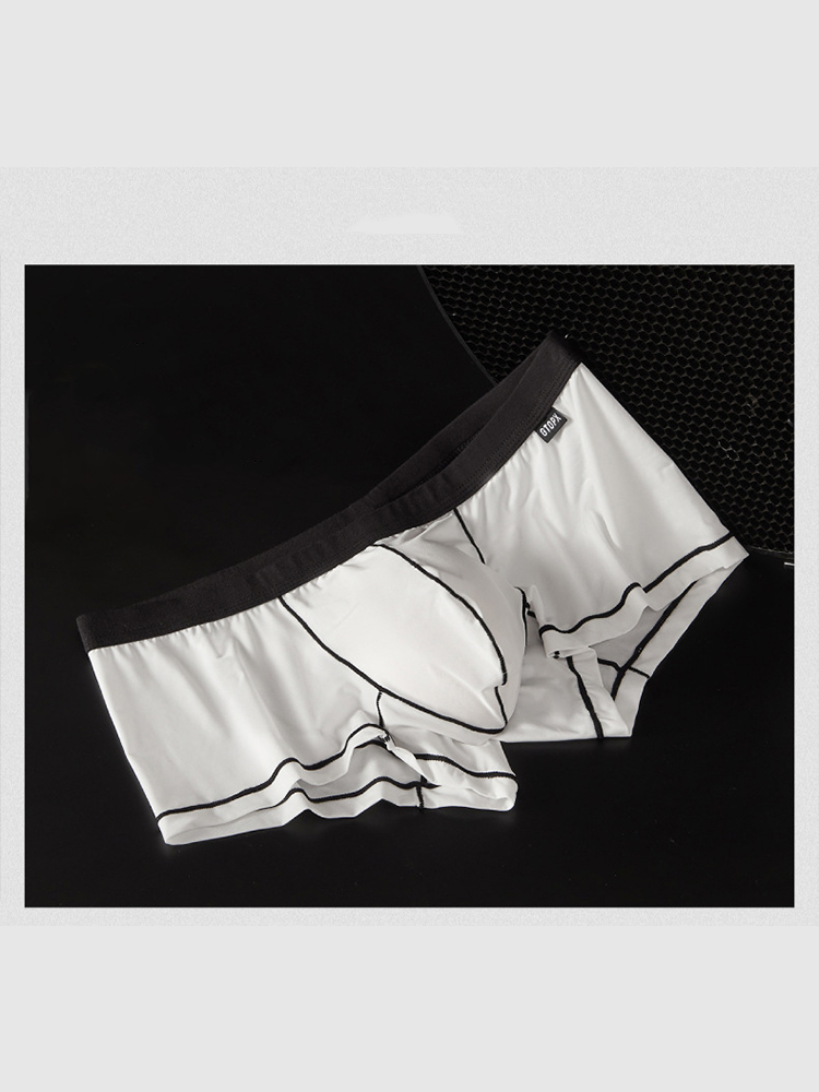 Men's U Convex Cool High Elastic Fabric Trunks