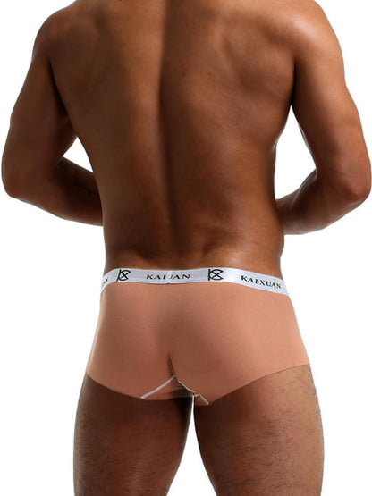 2 Pack Men's Modal Simple Skin-Friendly Trunks
