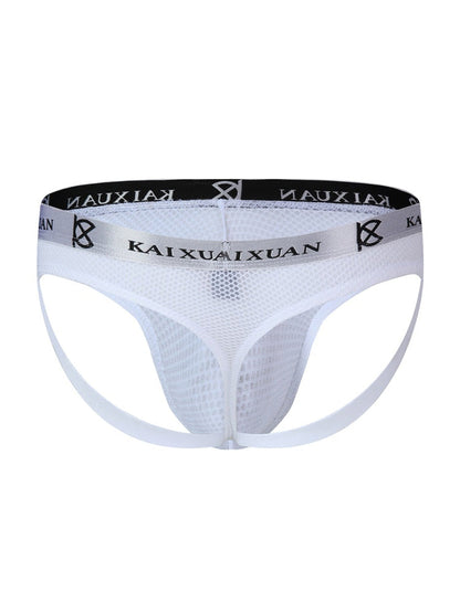 Men's Soft Elastic Comfortable Breathable Low Waist Sexy Thong